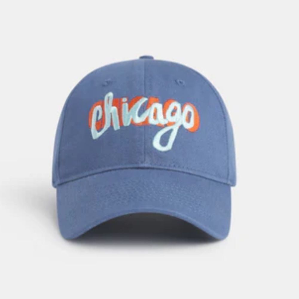 Madhappy Chicago Exclusive Dad Hat Blue One Size NEW